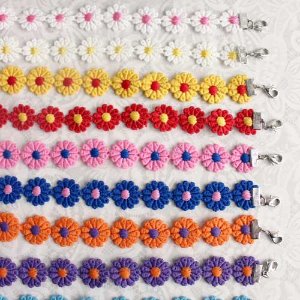 코세페특가(고리포함)마스크레이스목걸이만들기DIY세트-칼라꽃송이-9color (1485826) 1.5cm
