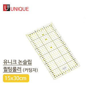 유니크커팅자-논슬립 퀼팅룰러(15x30cm)