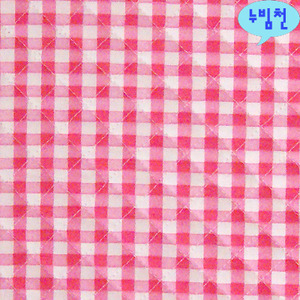 면혼방-삼성체크(진핑크)-3892